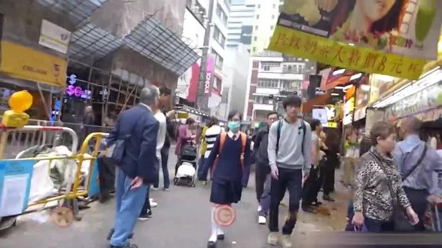 洋老外探秘亚洲性之旅香港深水步市场之花摩丽卡